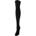 J.Ann Ladies Over Knee-High Socks - Black